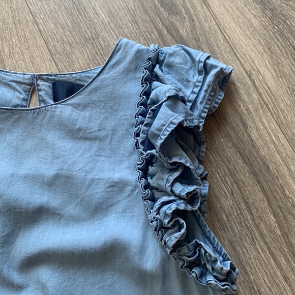 Francesca’s Ruffle Sleeve Dress - Size Medium - Picture 4 of 6